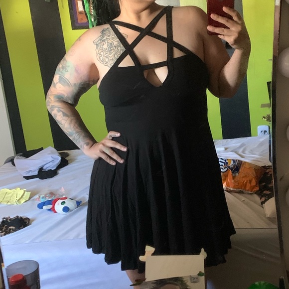 Killstar pentagram dress - Picture 3 of 6